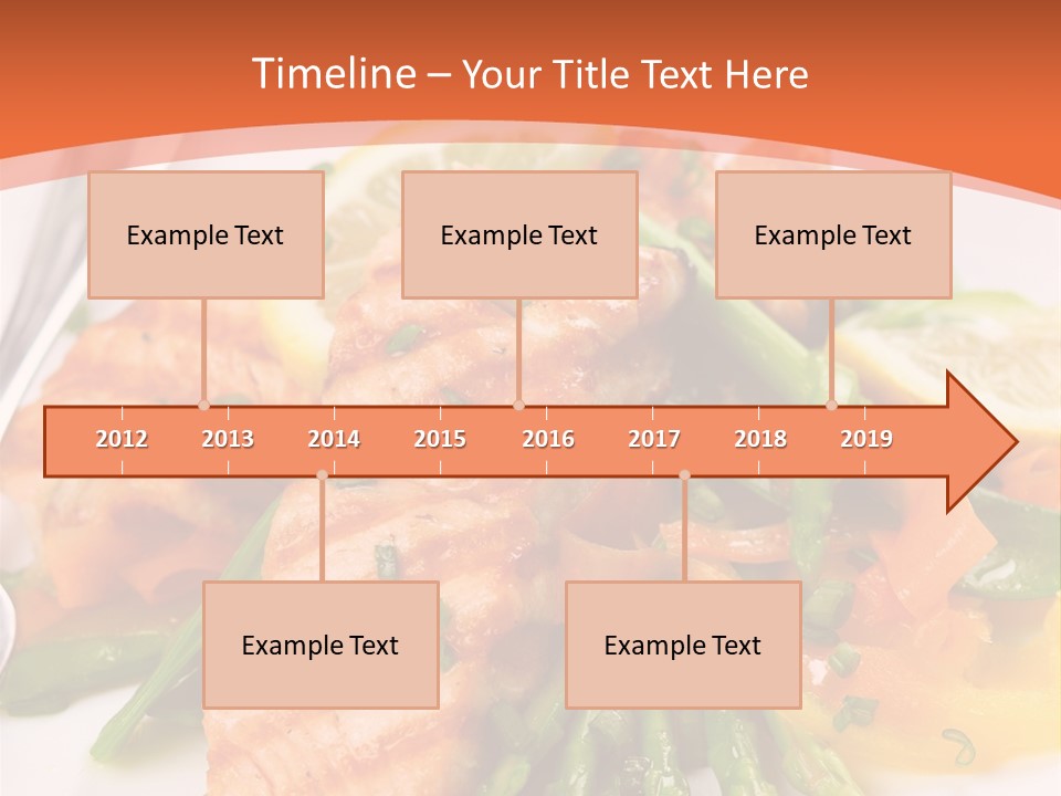 Slice Dinner Freshness PowerPoint Template