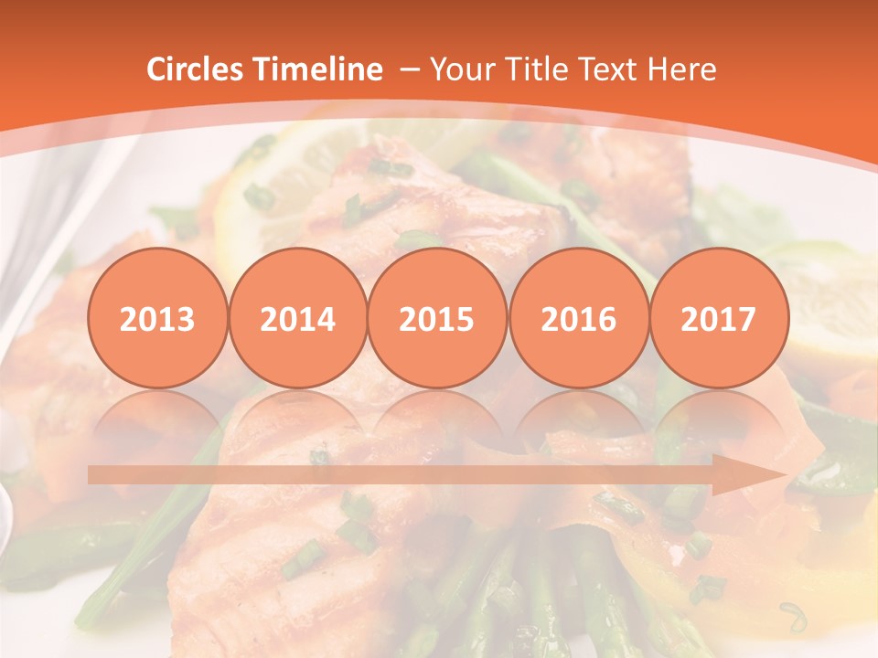 Slice Dinner Freshness PowerPoint Template