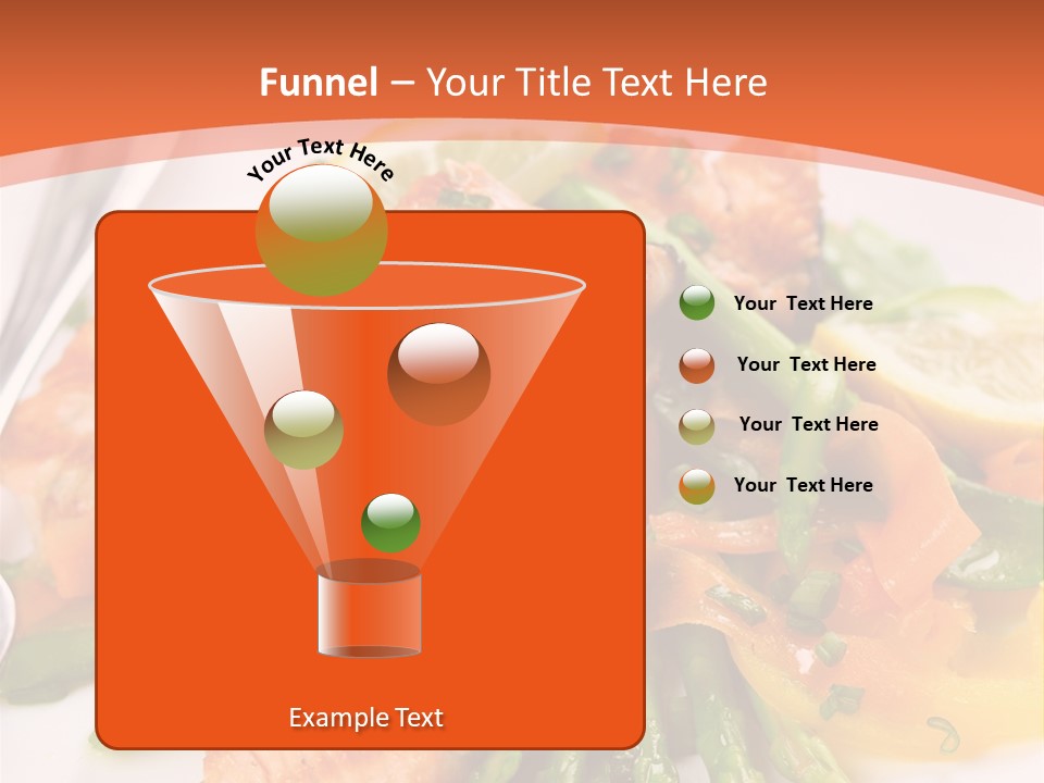Slice Dinner Freshness PowerPoint Template