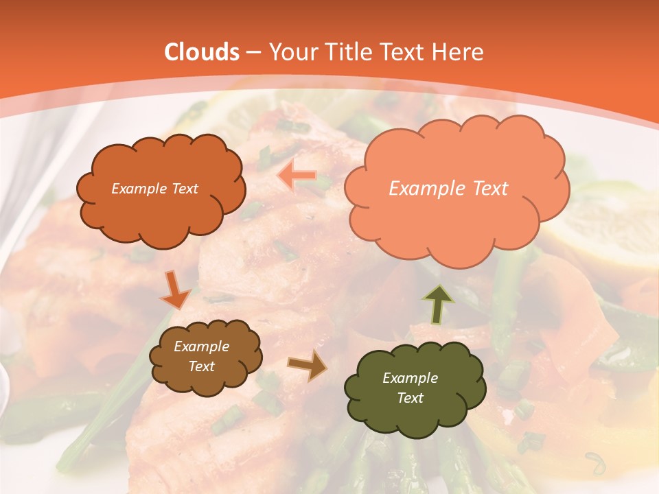 Slice Dinner Freshness PowerPoint Template
