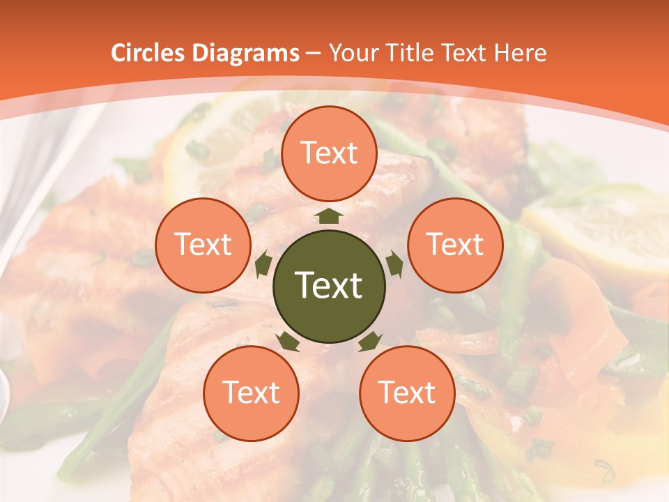 Slice Dinner Freshness PowerPoint Template