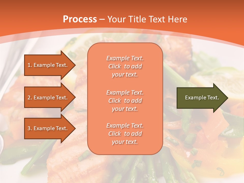 Slice Dinner Freshness PowerPoint Template