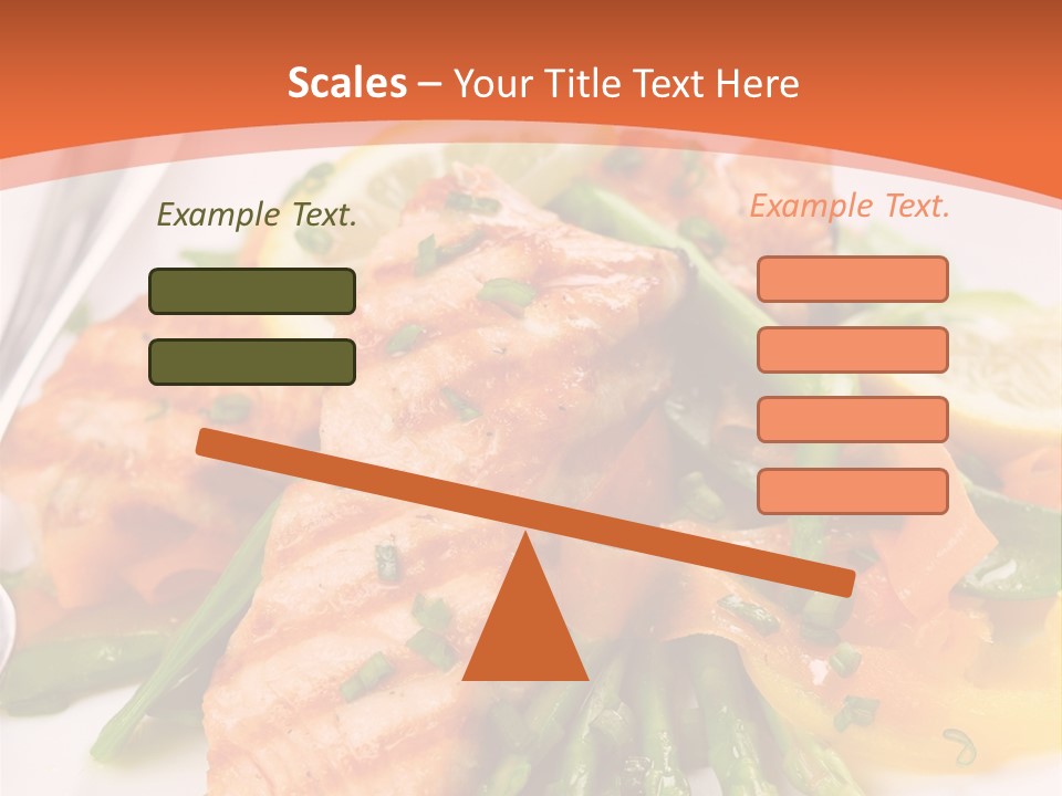 Slice Dinner Freshness PowerPoint Template