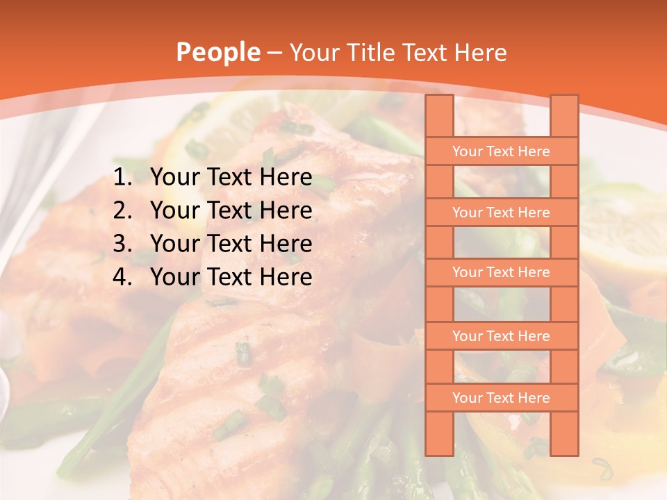 Slice Dinner Freshness PowerPoint Template