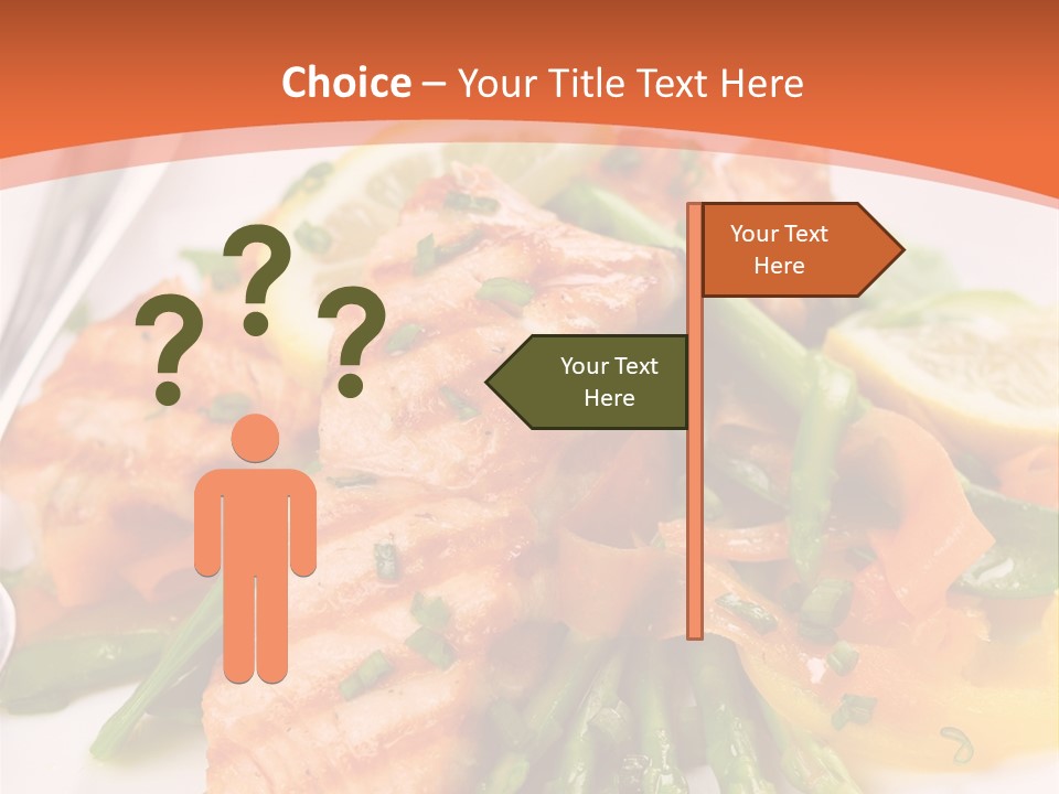 Slice Dinner Freshness PowerPoint Template