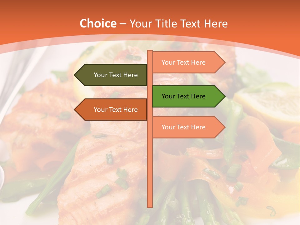 Slice Dinner Freshness PowerPoint Template