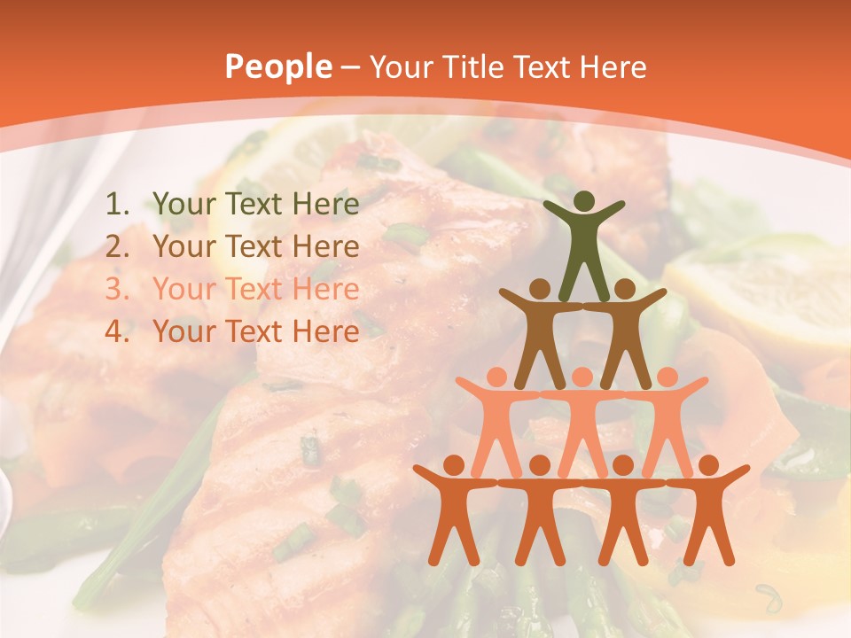 Slice Dinner Freshness PowerPoint Template