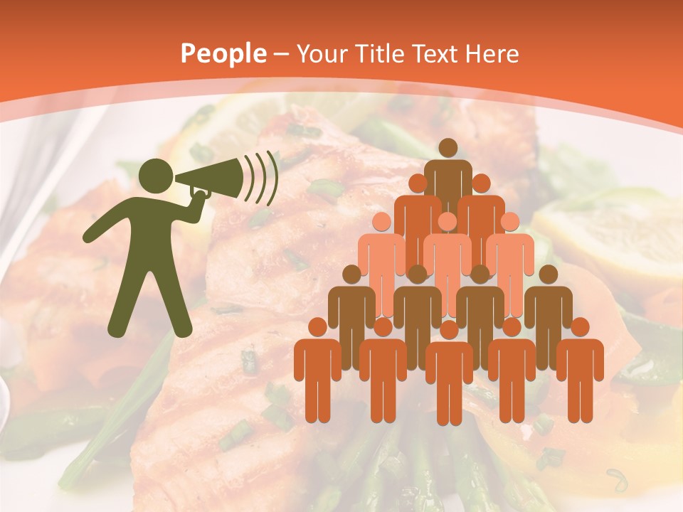 Slice Dinner Freshness PowerPoint Template