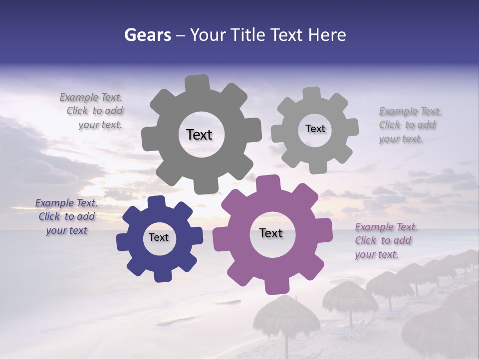 Holiday Mexico Turquoise PowerPoint Template