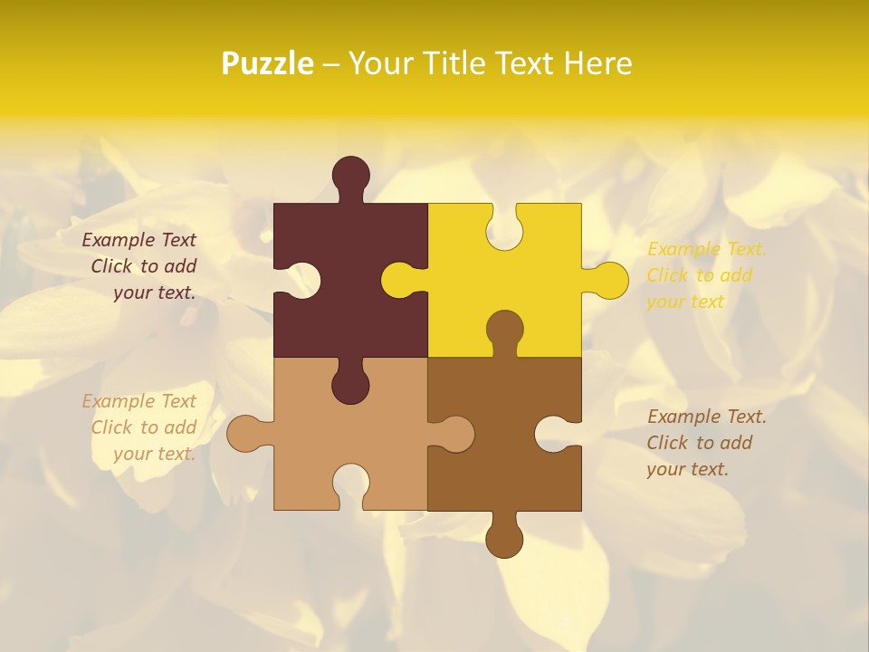 Beauty Twig Closeup PowerPoint Template