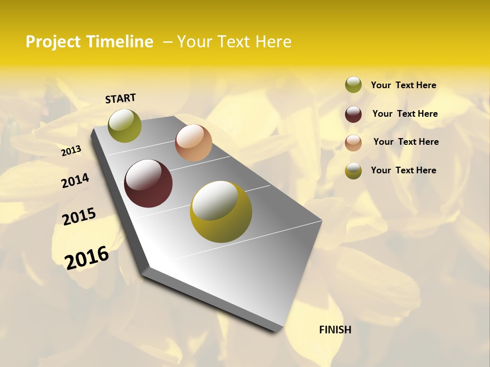 Beauty Twig Closeup PowerPoint Template