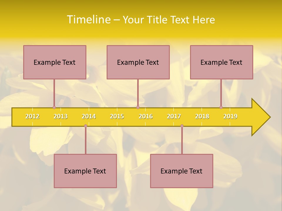 Beauty Twig Closeup PowerPoint Template
