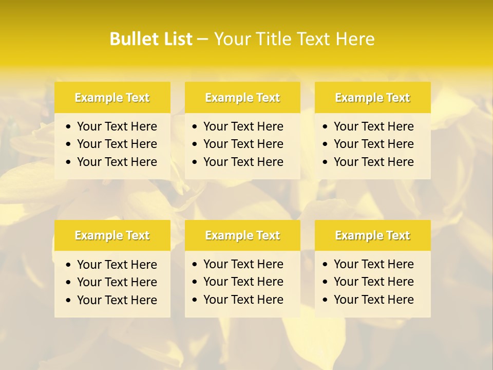 Beauty Twig Closeup PowerPoint Template