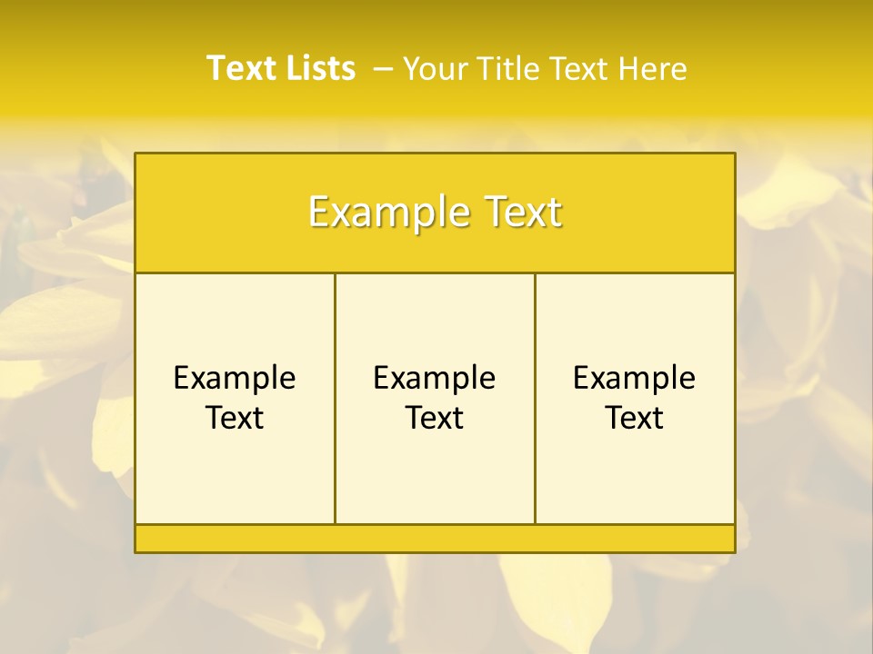 Beauty Twig Closeup PowerPoint Template
