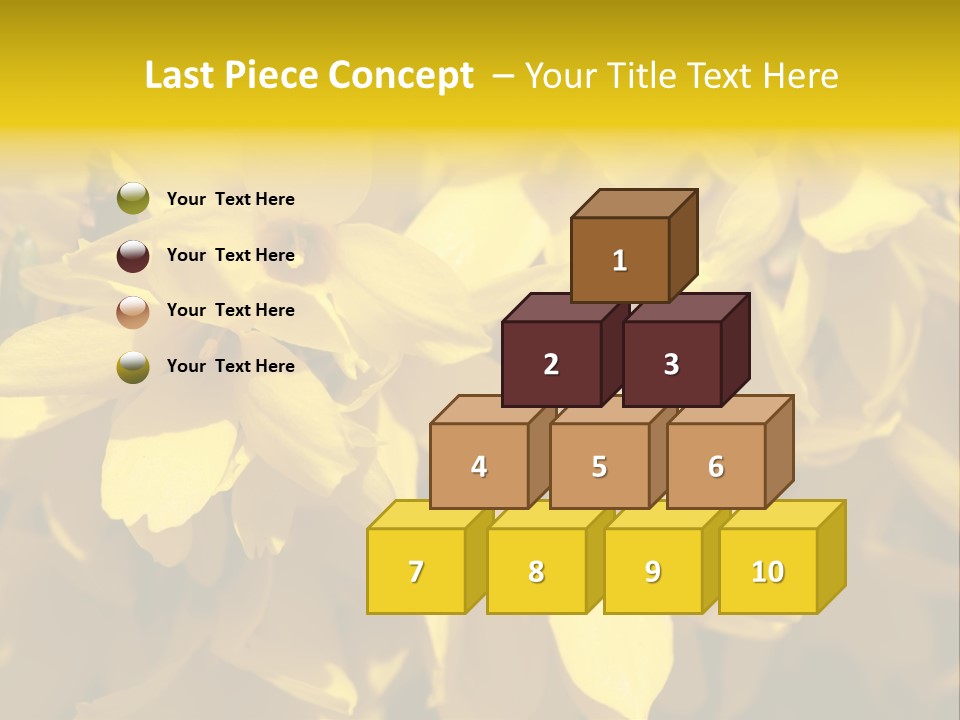 Beauty Twig Closeup PowerPoint Template