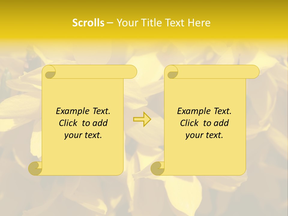 Beauty Twig Closeup PowerPoint Template