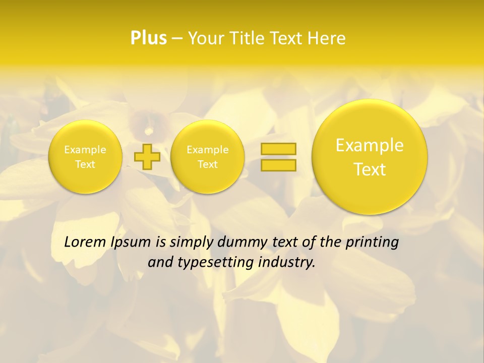 Beauty Twig Closeup PowerPoint Template