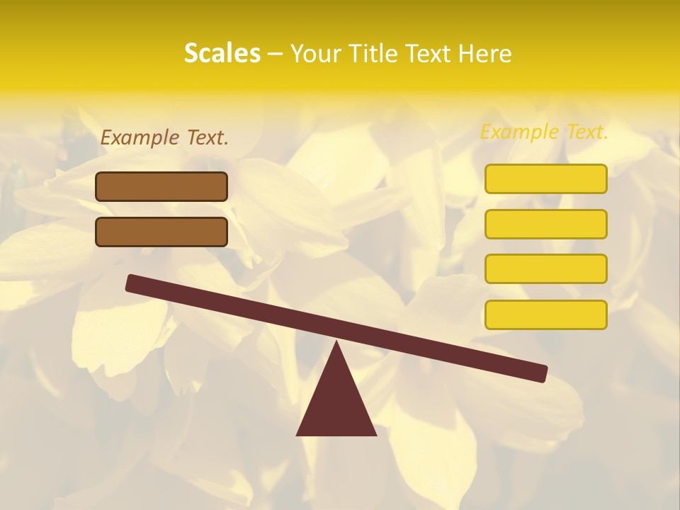 Beauty Twig Closeup PowerPoint Template