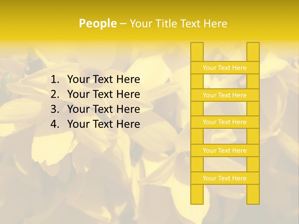 Beauty Twig Closeup PowerPoint Template