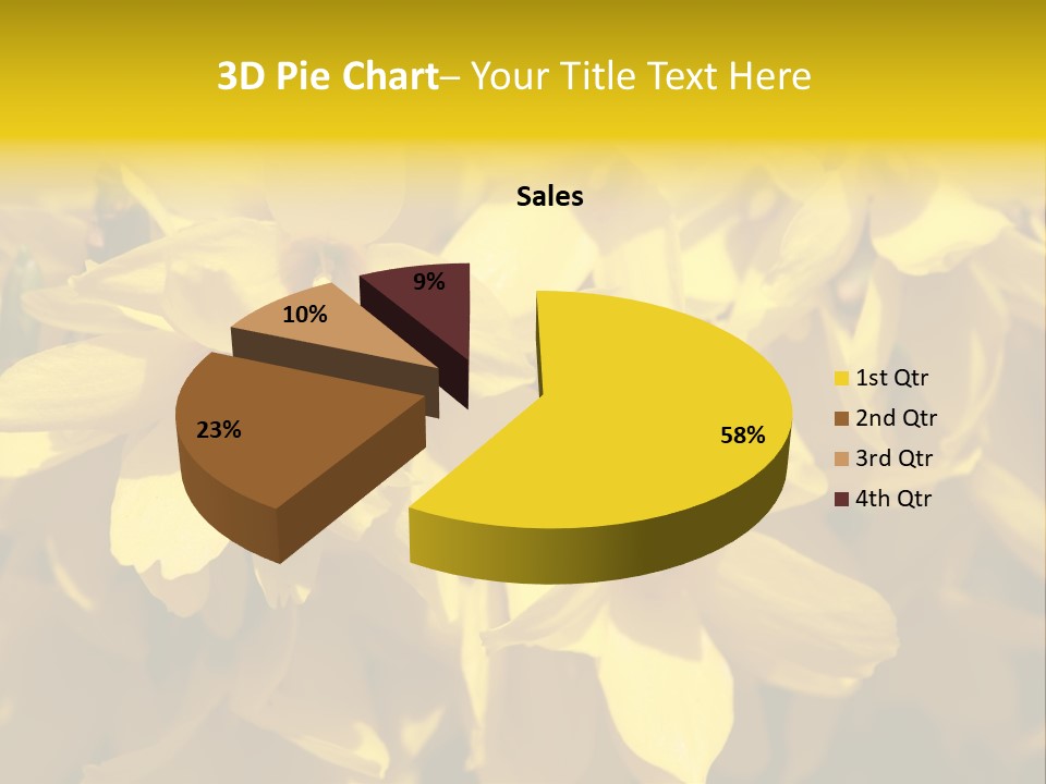 Beauty Twig Closeup PowerPoint Template