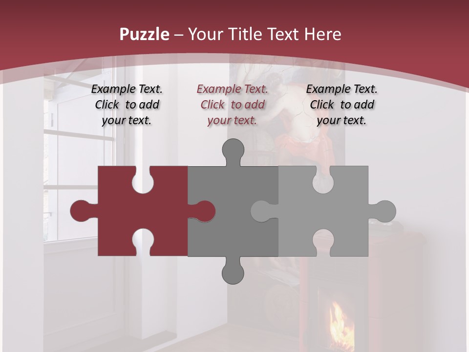 Macro Green Eyeball PowerPoint Template