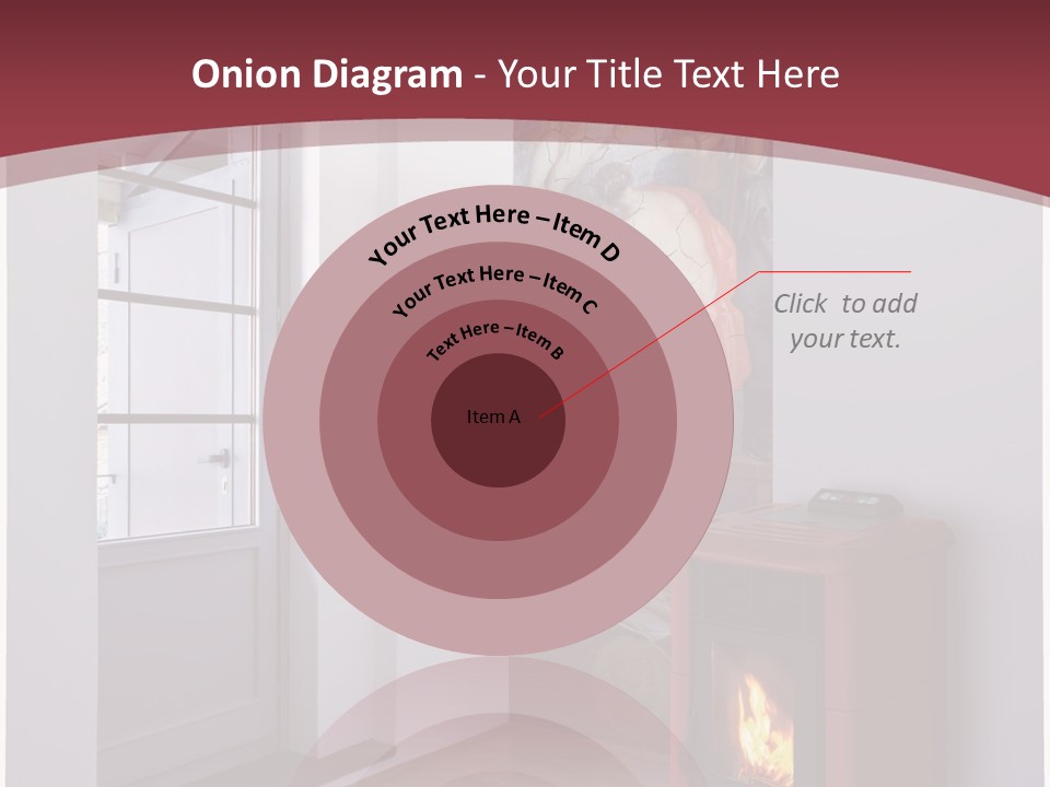 Macro Green Eyeball PowerPoint Template