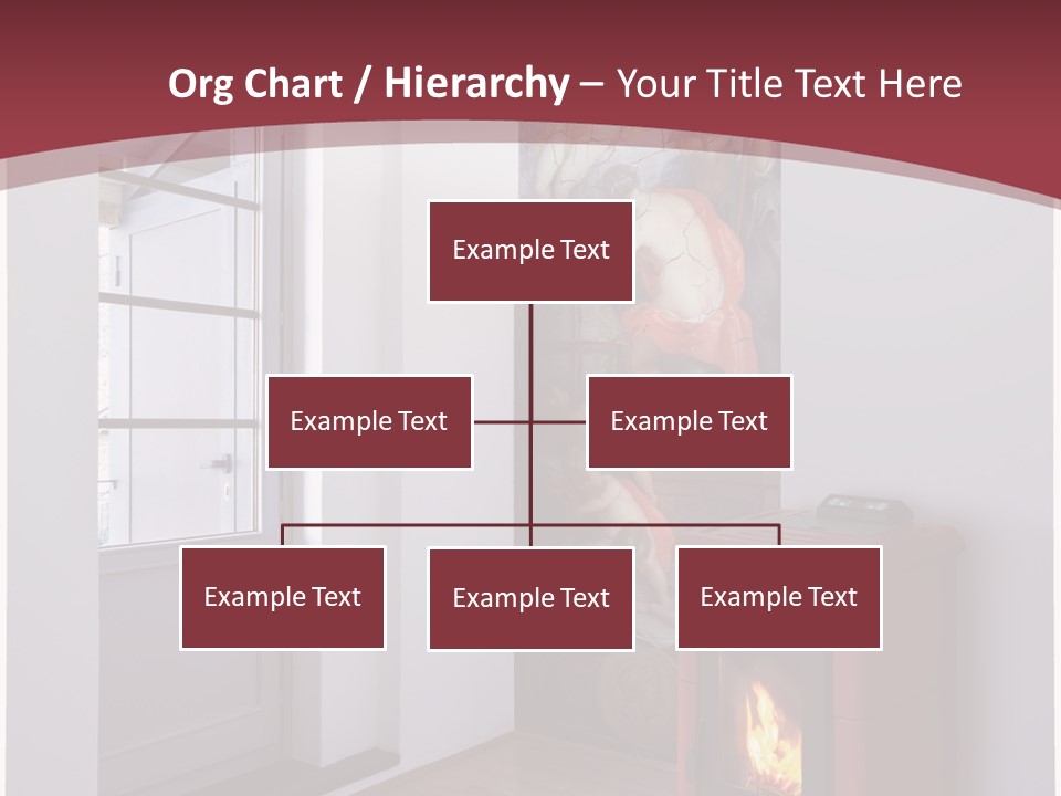 Macro Green Eyeball PowerPoint Template