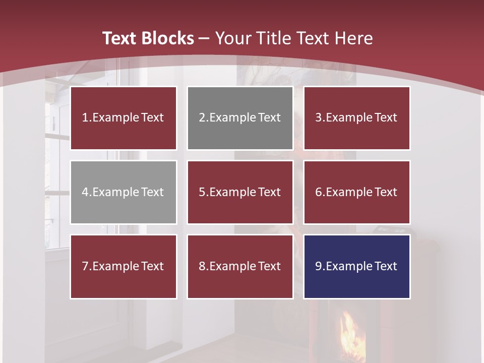 Macro Green Eyeball PowerPoint Template
