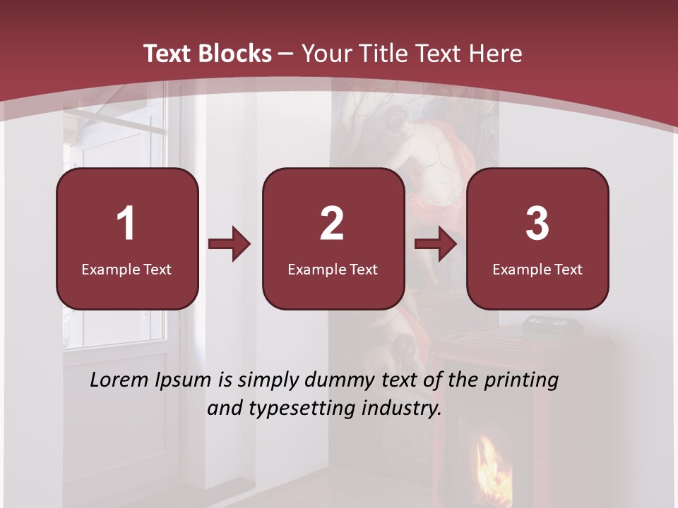 Macro Green Eyeball PowerPoint Template