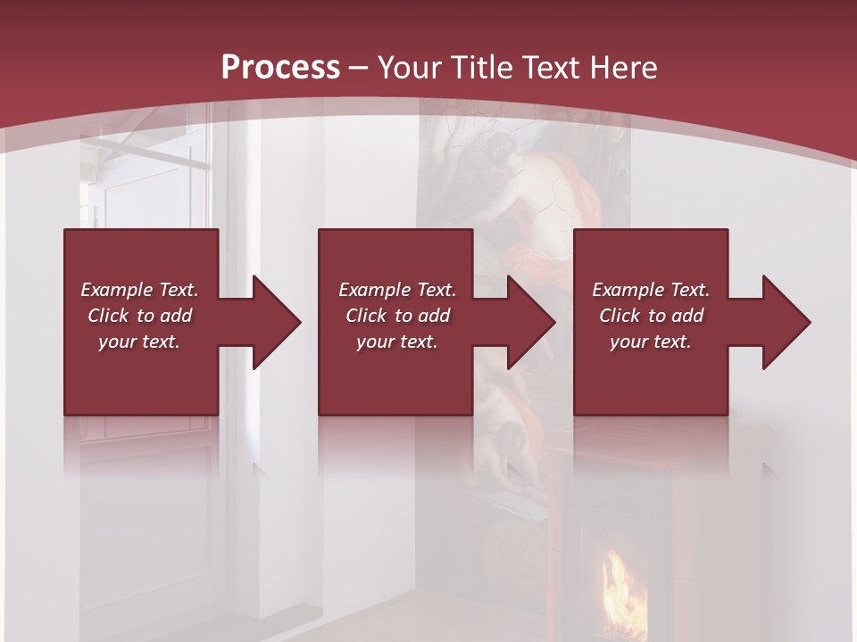 Macro Green Eyeball PowerPoint Template
