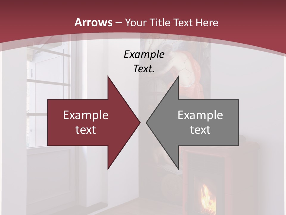Macro Green Eyeball PowerPoint Template