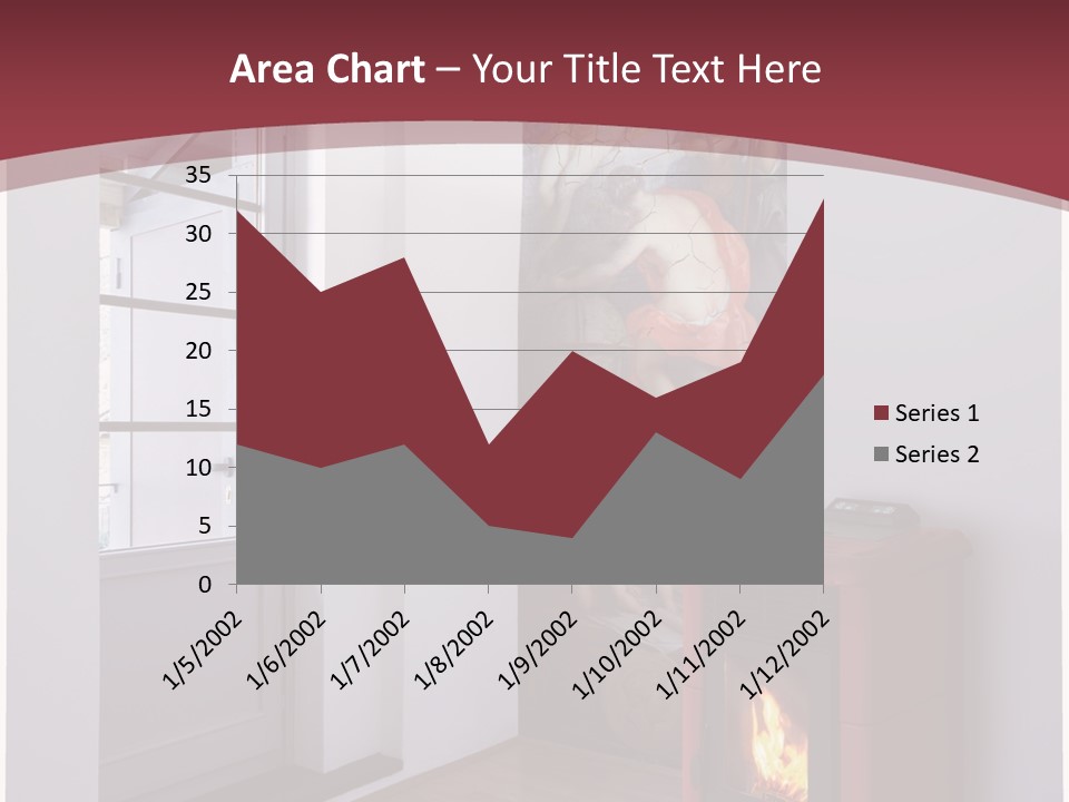 Macro Green Eyeball PowerPoint Template
