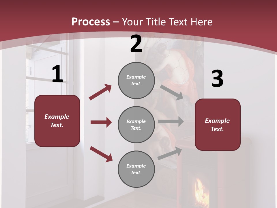 Macro Green Eyeball PowerPoint Template