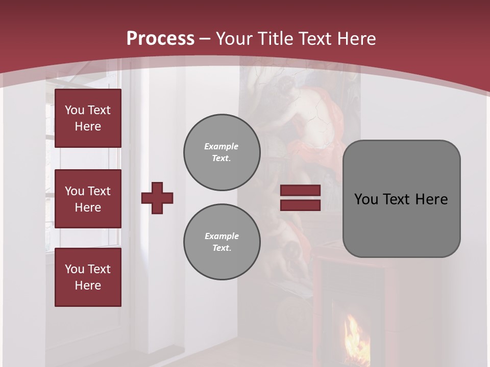 Macro Green Eyeball PowerPoint Template