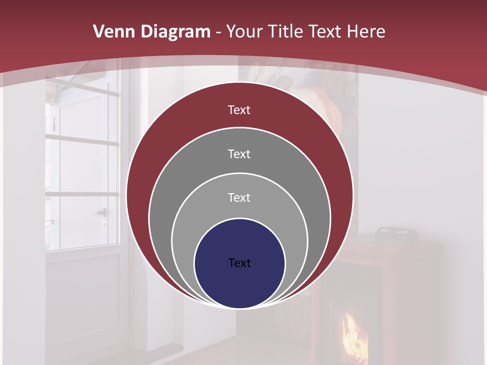 Macro Green Eyeball PowerPoint Template