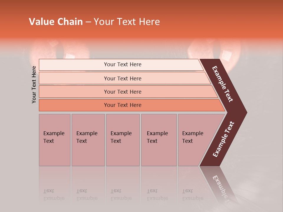 Macro Green Eyeball PowerPoint Template
