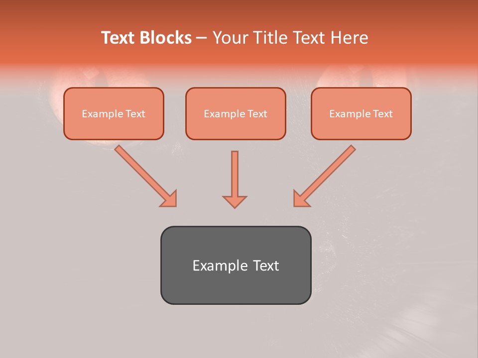 Macro Green Eyeball PowerPoint Template