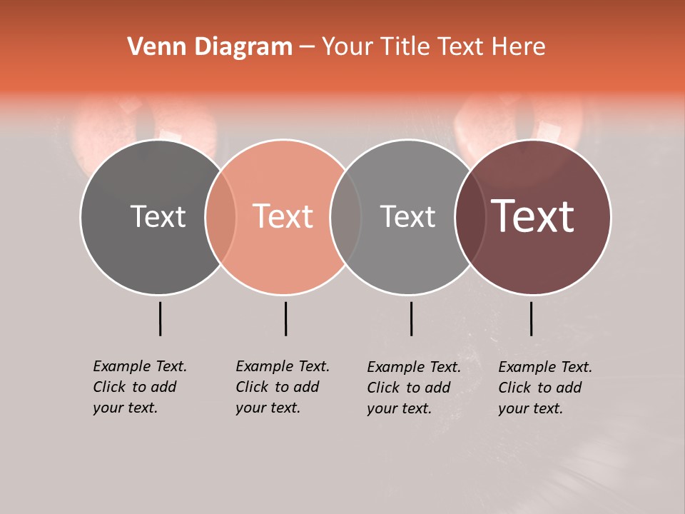 Macro Green Eyeball PowerPoint Template