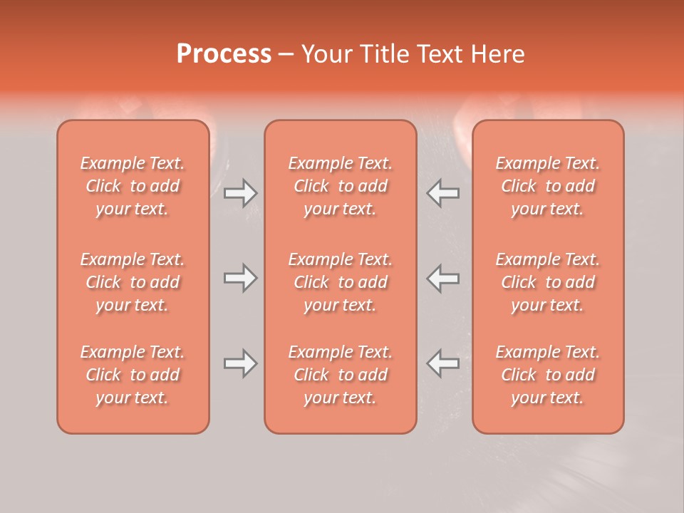 Macro Green Eyeball PowerPoint Template