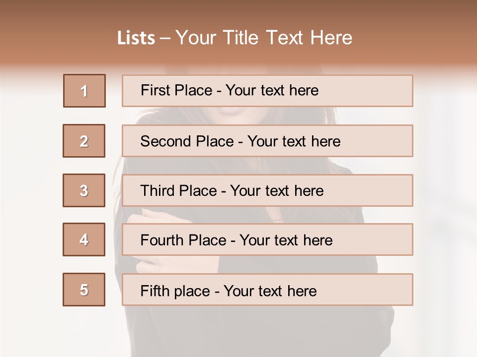 Gaze Teenager Depressed PowerPoint Template