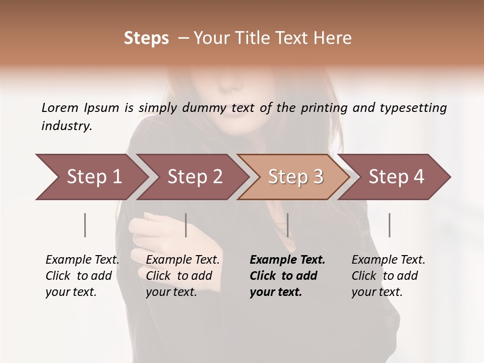 Gaze Teenager Depressed PowerPoint Template
