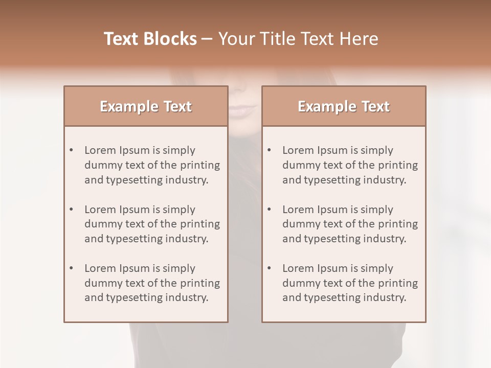Gaze Teenager Depressed PowerPoint Template