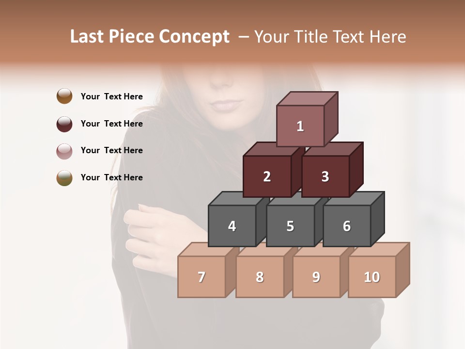 Gaze Teenager Depressed PowerPoint Template