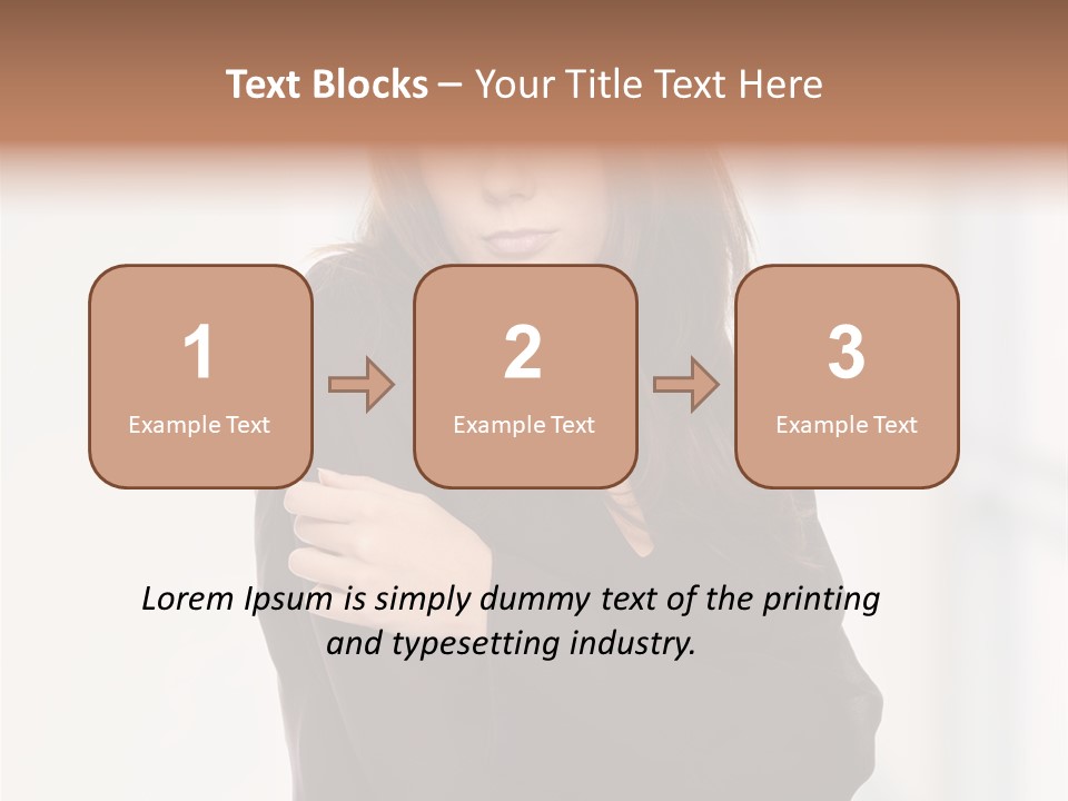 Gaze Teenager Depressed PowerPoint Template