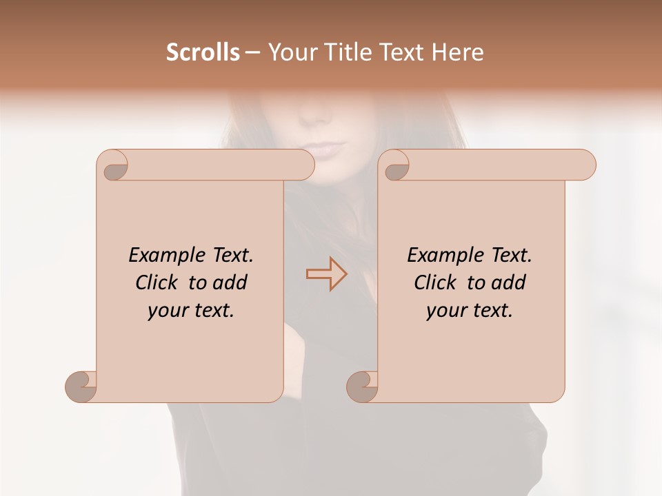 Gaze Teenager Depressed PowerPoint Template