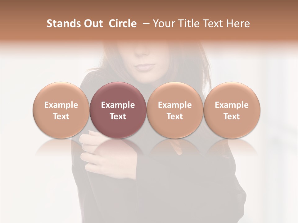 Gaze Teenager Depressed PowerPoint Template