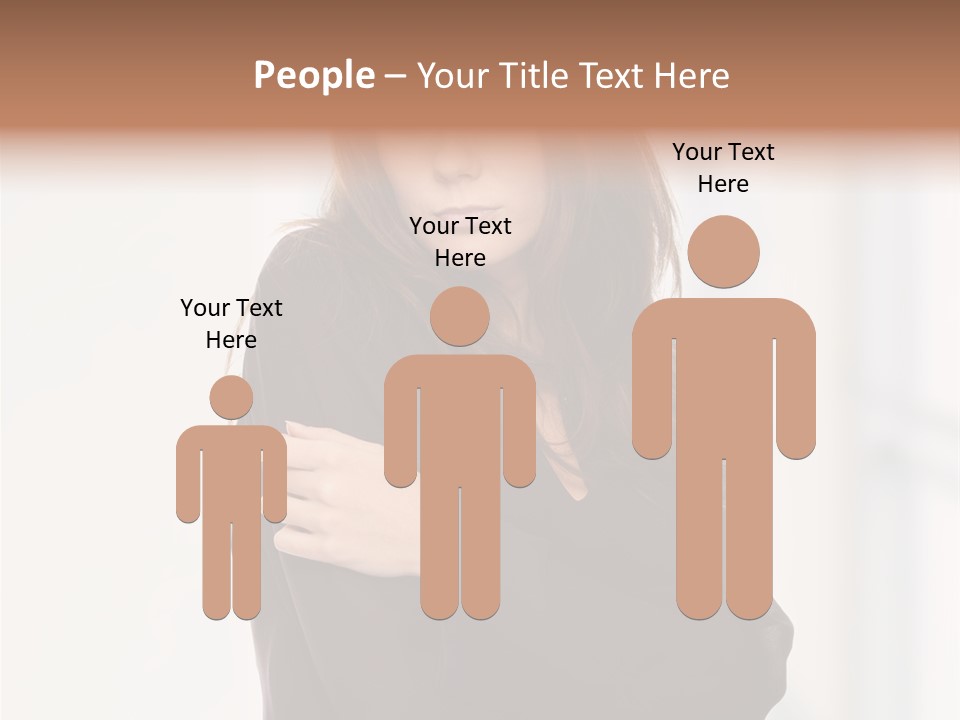 Gaze Teenager Depressed PowerPoint Template