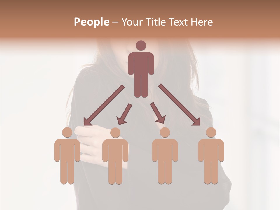 Gaze Teenager Depressed PowerPoint Template