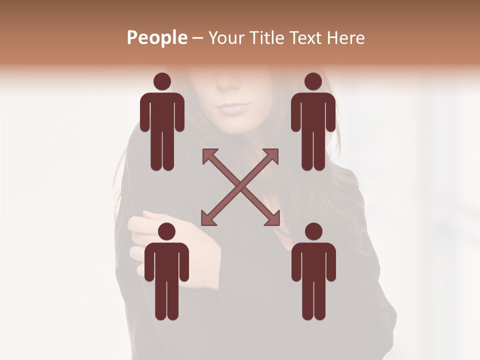 Gaze Teenager Depressed PowerPoint Template