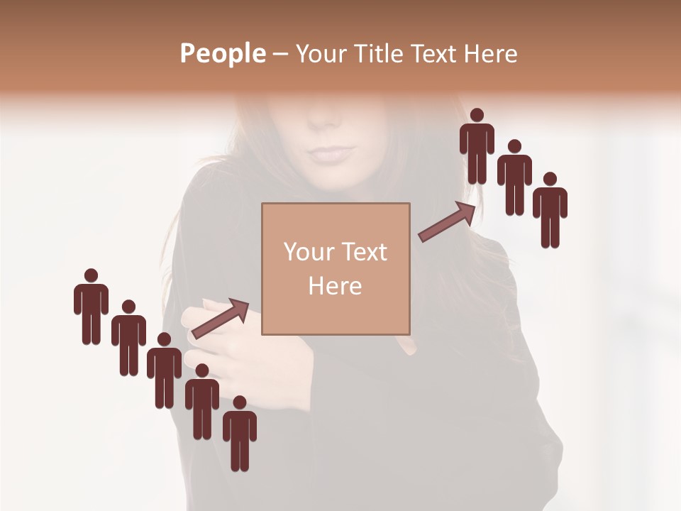 Gaze Teenager Depressed PowerPoint Template